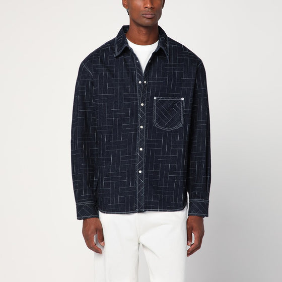 Kenzo Waves blue shirt