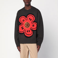  Kenzo x Futura 2000 sweater in khaki wool
