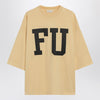 Fear of God Yellow oversized FU T-shirt