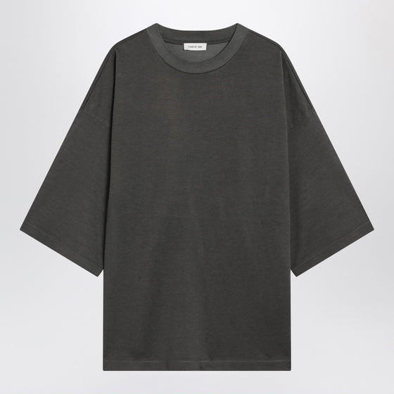 Fear of God Oversized T-shirt in faded black jersey