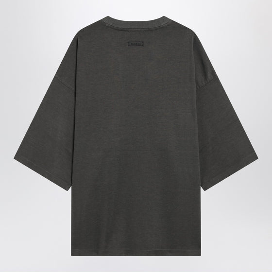 Fear of God Oversized T-shirt in faded black jersey