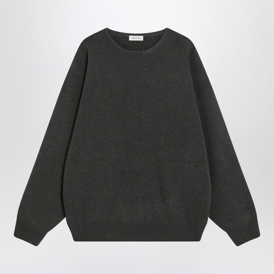 Fear of God Faded black crewneck sweater in wool