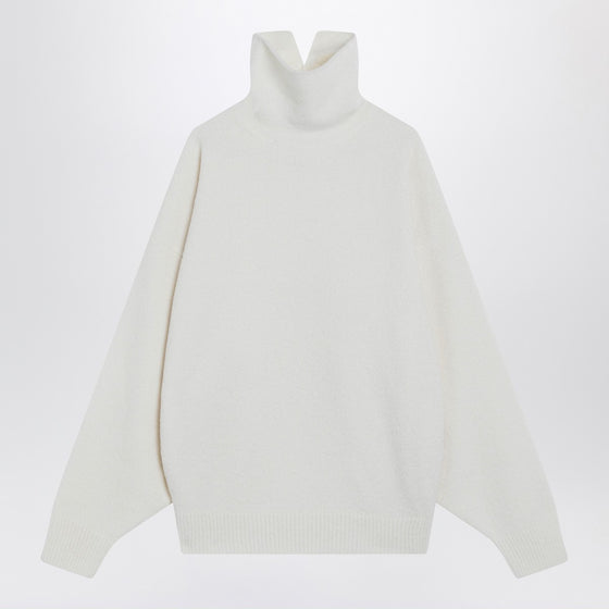 Fear of God White turtleneck sweater in wool