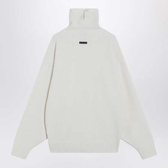 Fear of God White turtleneck sweater in wool
