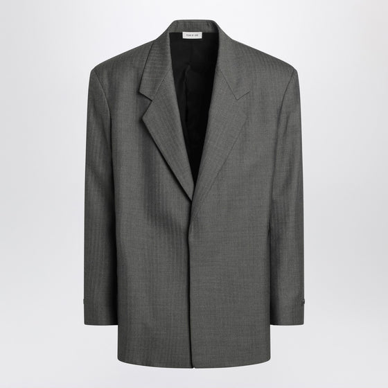 Fear of God Grey single-breasted wool blazer