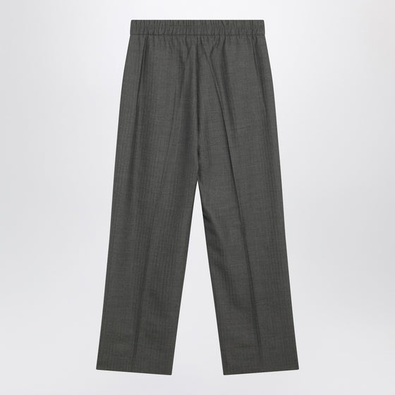 Fear of God Grey wool pants with drawstring