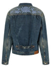 Kenzo Floral Embroidery Denim Jacket