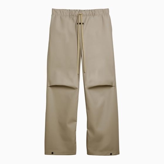 Fear of God Rubberized wide-leg trousers Dune