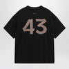 Fear of God T-shirt 43 in cotton and rayon jersey in black