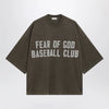 Fear of God Baseball Club heavy cotton jersey T-shirt in faded brown