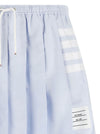 Thom Browne 4-bar Oxford Pleated Skirt
