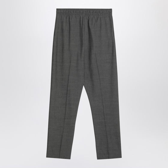 Fear of God Gray cotton and wool trousers