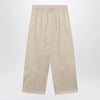 Max Mara Beige silk blend trousers