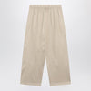 Max Mara Beige silk blend trousers