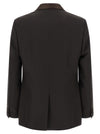 Fendi Crepe Wool Blazer
