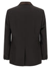 Fendi Crepe Wool Blazer