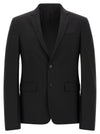 Fendi Black Mohair Kid Blazer