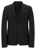 Fendi Black Mohair Kid Blazer