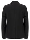 Fendi Black Mohair Kid Blazer