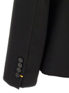 Fendi Black Mohair Kid Blazer