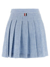 Thom Browne Pleated Tweed Skirt