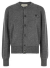 Ami Paris Ami De Coeur Cardigan