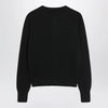 Ami Paris Ami De Coeur cardigan in black wool