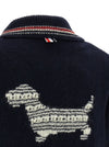 Thom Browne Hector Intarsia Cardigan
