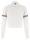 Thom Browne 4bar Cropped Shirt