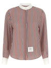 Thom Browne Removable Lavallière Collar Shirt
