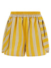 Fendi Pequin Striped Shorts