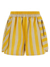 Fendi Pequin Striped Shorts
