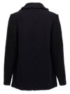 Comme Des Garcons Shirt Double-breasted Wool Coat