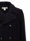 Comme Des Garcons Shirt Double-breasted Wool Coat