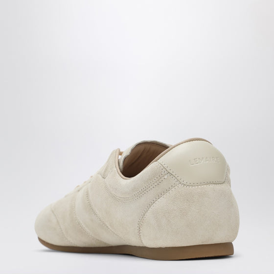 LEMAIRE Soft Runner Sneakers in Ivory Suede