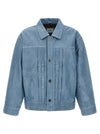 Found Trucker Pleats Jacket