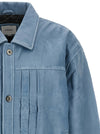 Found Trucker Pleats Jacket