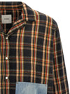 Found Plaid Denim Shirt