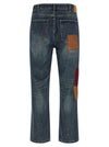 Found Patchwork Jeans