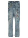 Found Hand Art Jeans