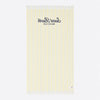 MC2 Saint Barth Striped Foutas Light Beach Towel with Logo