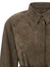 Fendi Suede Shirt
