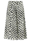 Fendi Polka Dot Skirt