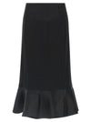 Fendi Grain De Poudre Skirt