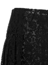 Fendi Macramé Lace Skirt