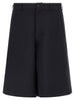 Comme Des Garcons Shirt Zip Bermuda Shorts