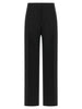 Fendi Black Wool And Mohair Pants