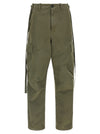 Fendi Double Stitch Embroidery Pants