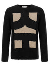 Comme Des Garcons Shirt Intarsia Sweater
