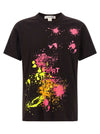 Comme Des Garcons Shirt Paint Splash T-shirt